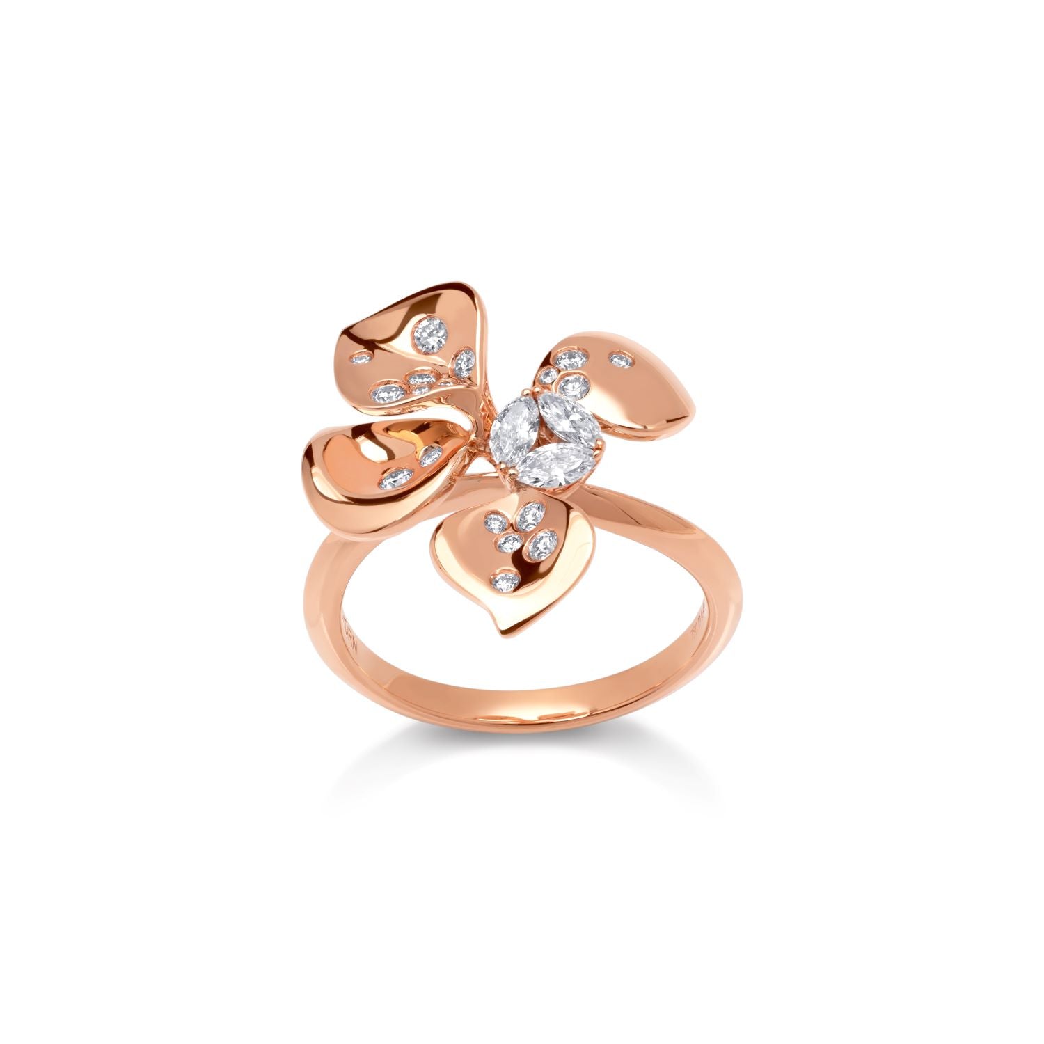 À FLEUR DE PARIS Ring aus Roségold