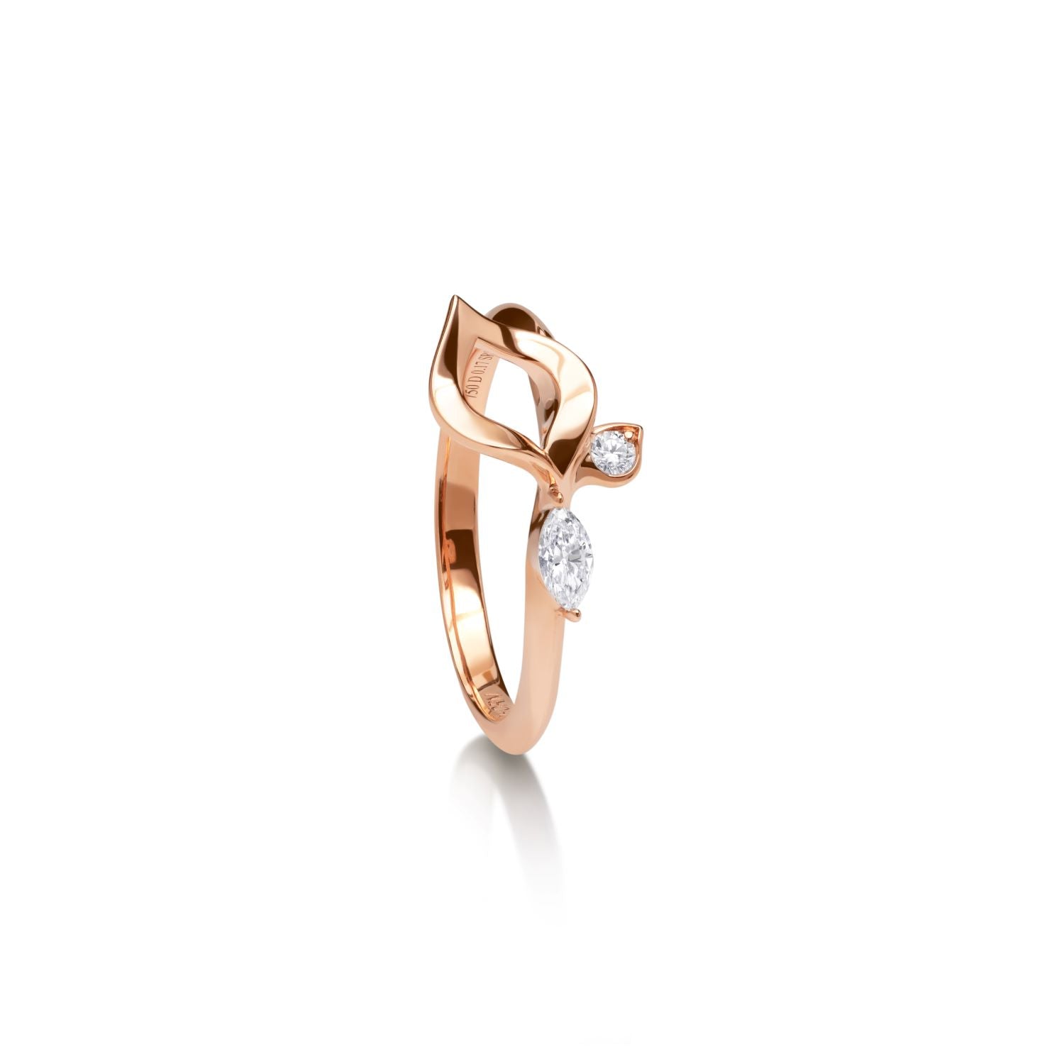 À FLEUR DE PARIS petite Ring aus Roségold